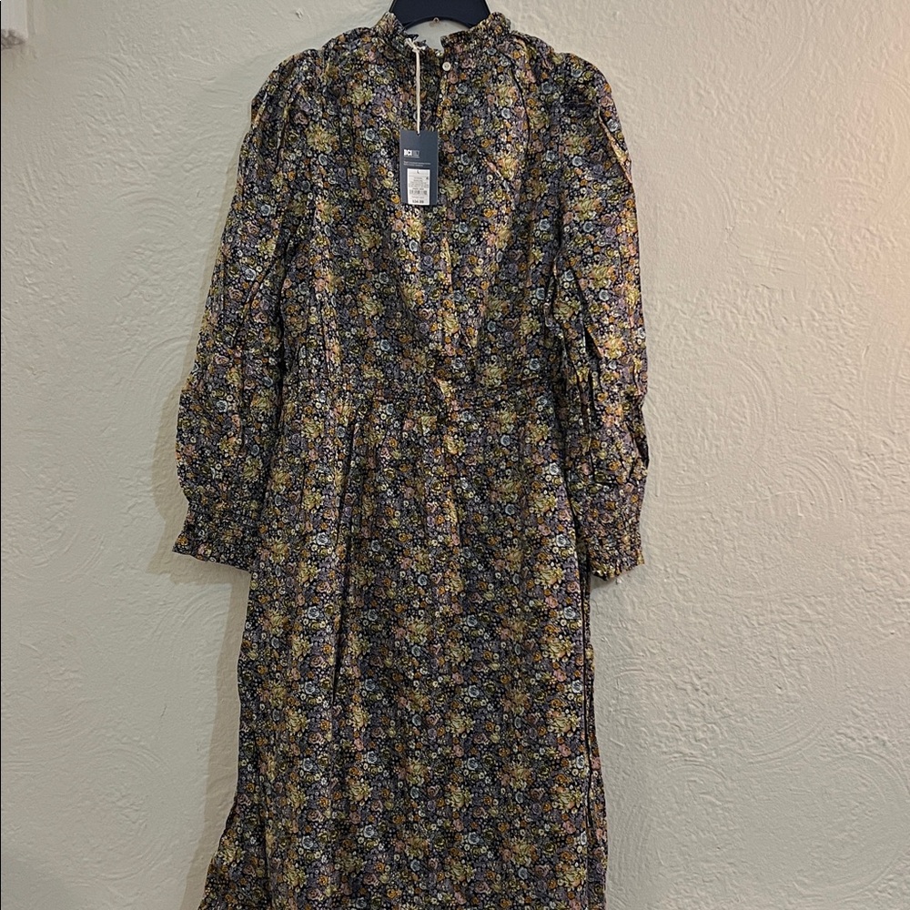 Floral Long Sleeve Dress